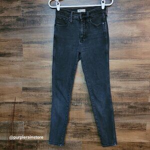 Madewell Jeans 26 Skinny 10" High Rise Starkey Wash MA977 Tummy Control Stretch